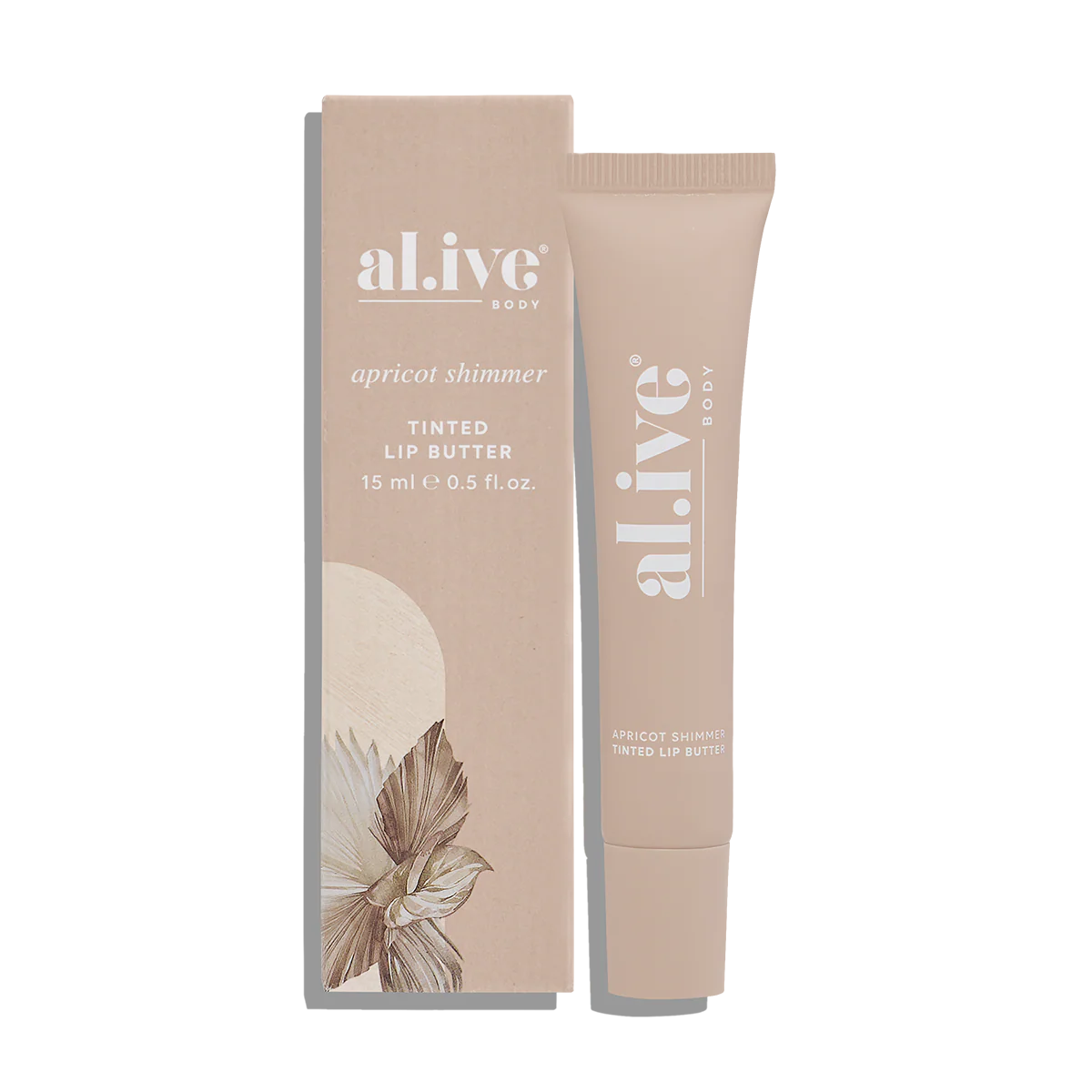 Al.ive Tinted Lip Butter - Apricot Shimmer