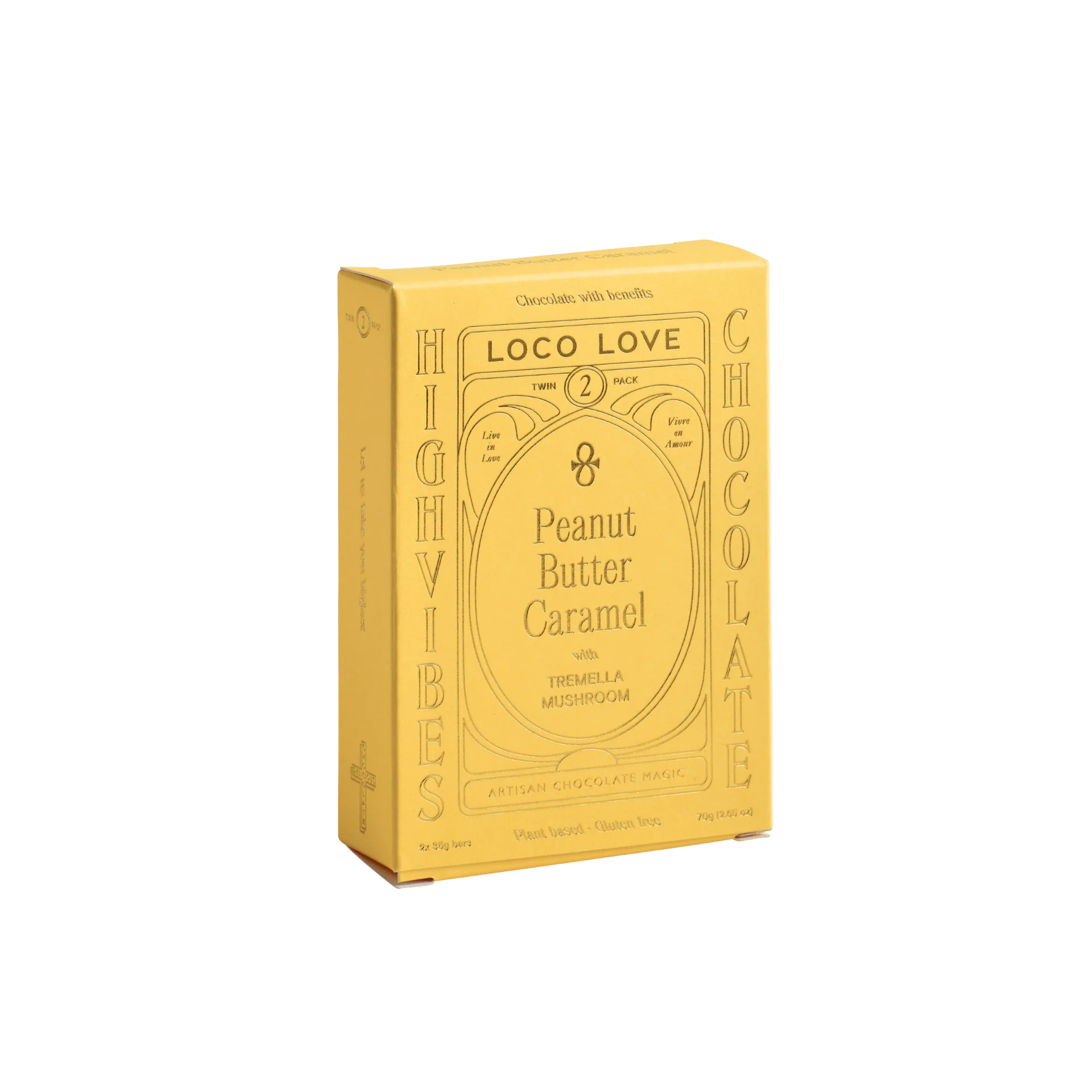 Loco Love - Peanut Butter Caramel 35gm Twin Pack