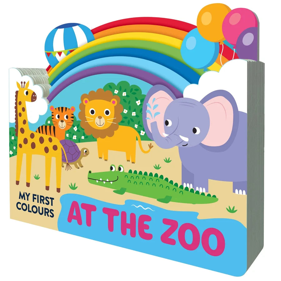 Chunky Scenes Board Book - At The Zoo