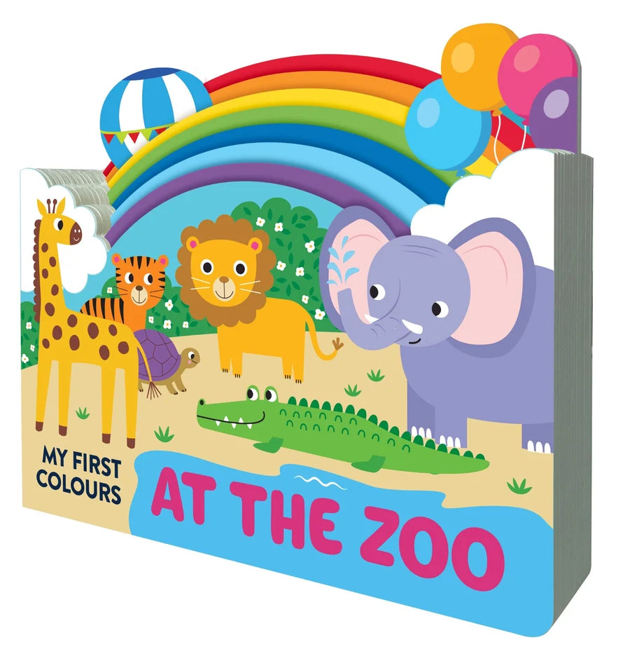 Chunky Scenes Board Book - At The Zoo
