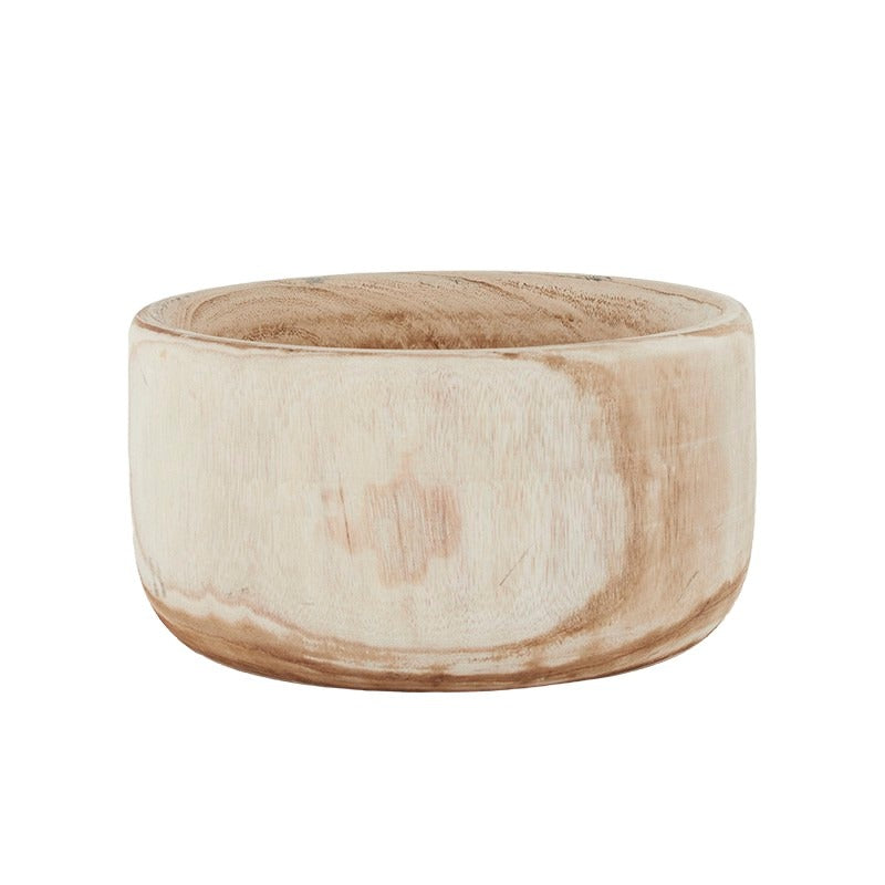 Wells Wooden Bowl - Natural