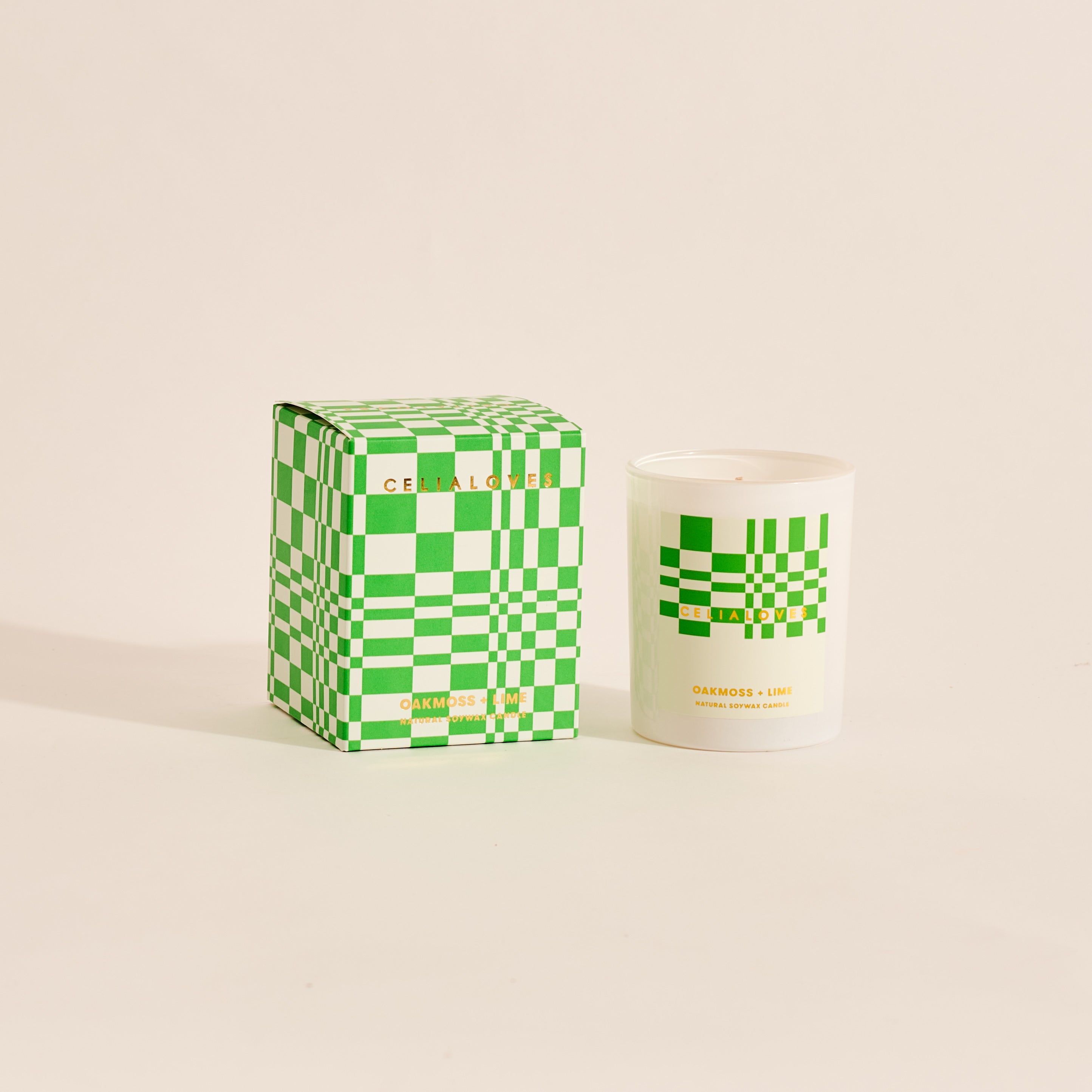 Oakmoss Lime Candle 395gms