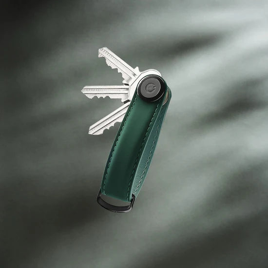 Key Organiser Matte Leather - Forest