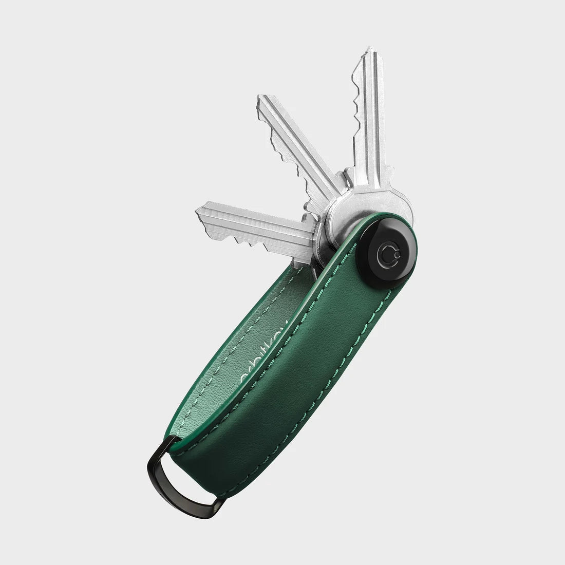 Key Organiser Matte Leather - Forest