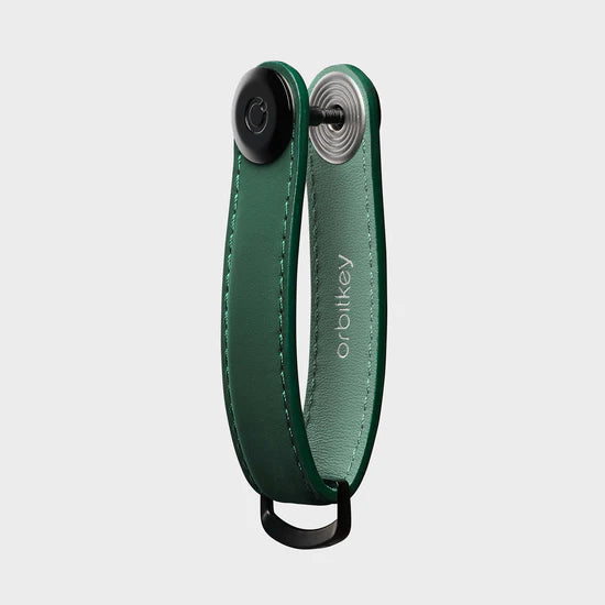 Key Organiser Matte Leather - Forest