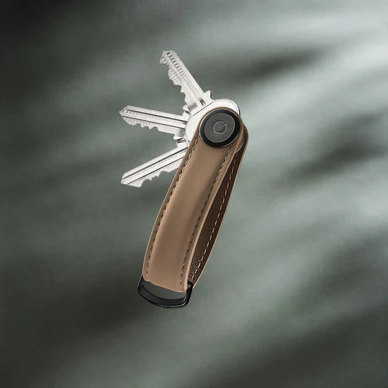 Key Organiser Matte Leather - Mocha