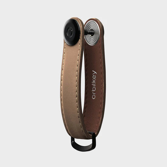 Key Organiser Matte Leather - Mocha