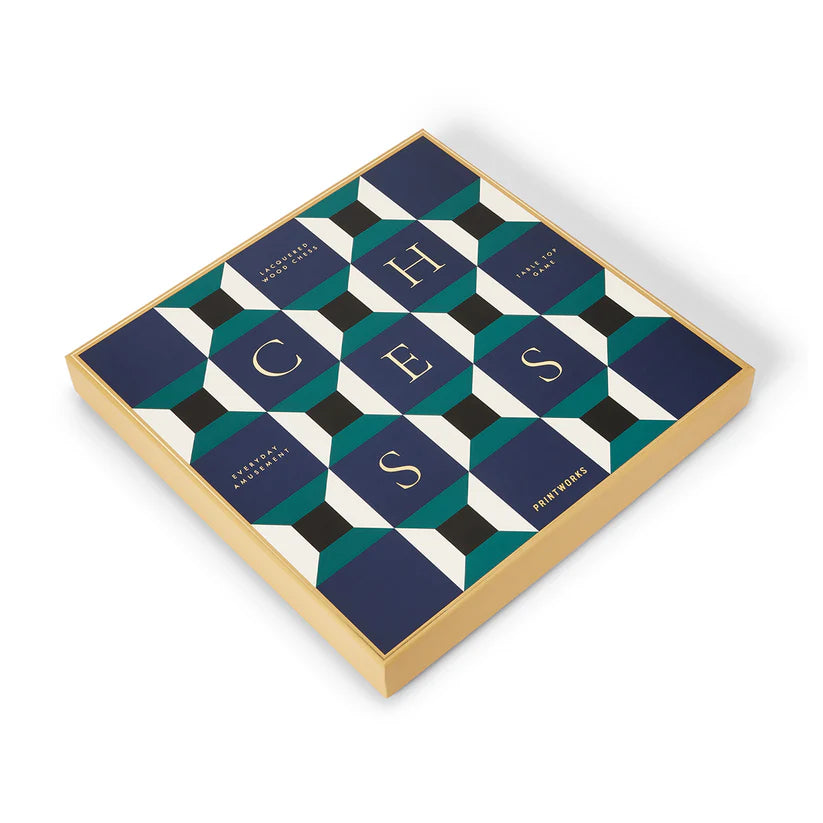 Printworks Classic Games Chess - Lacquered - Athena