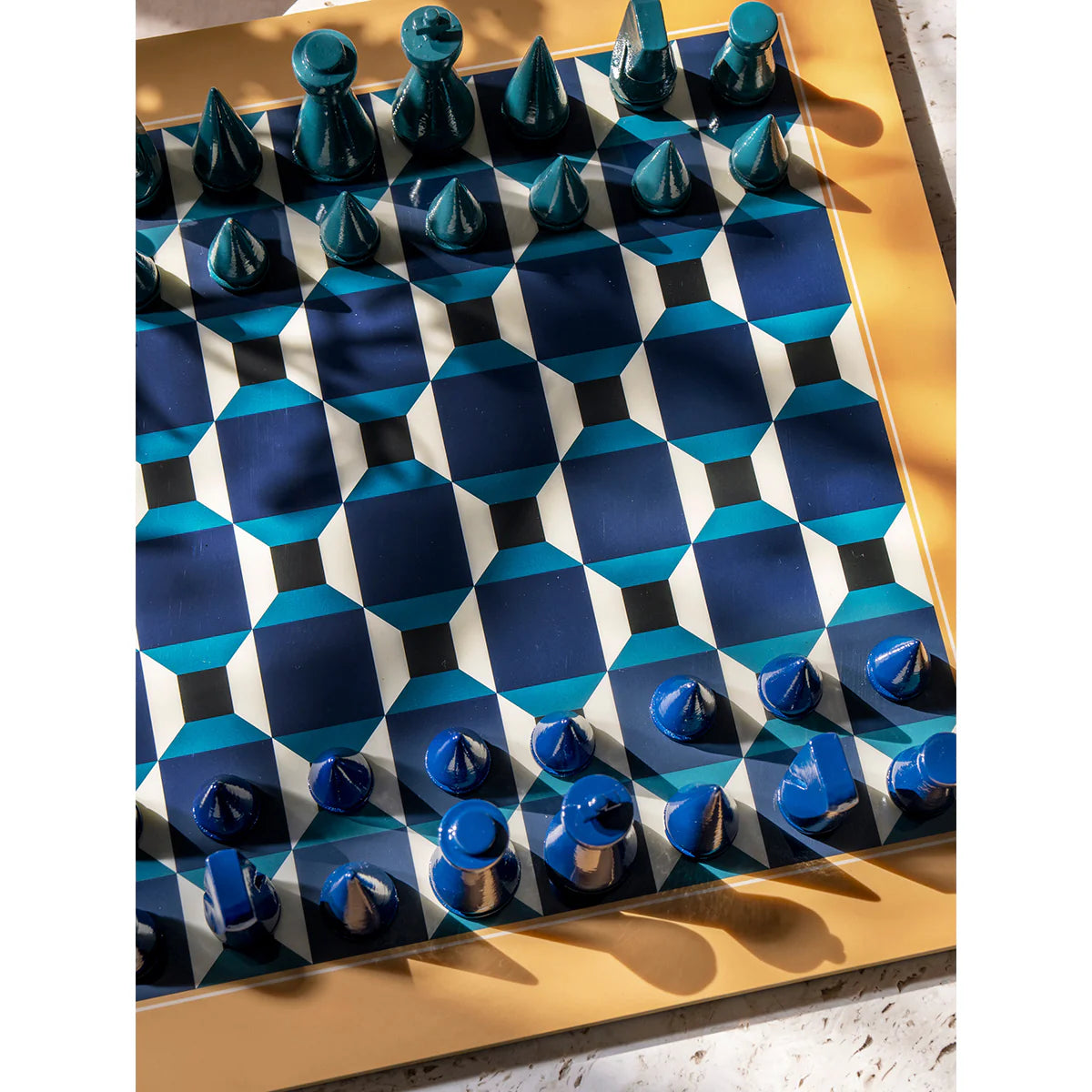 Printworks Classic Games Chess - Lacquered - Athena