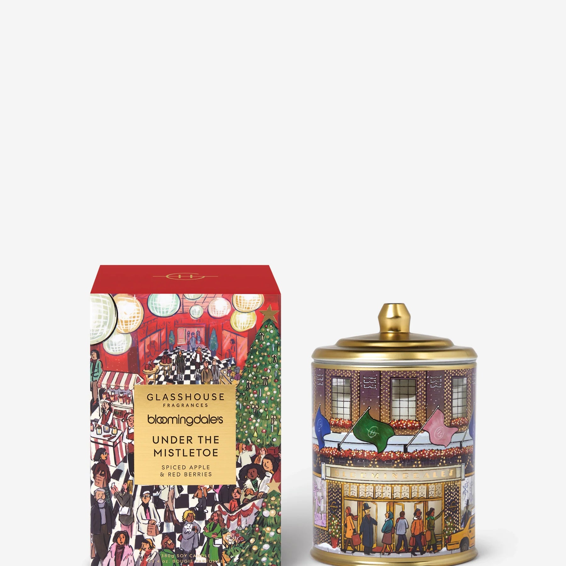 Glasshouse Under The Mistletoe Soy Candle 380g