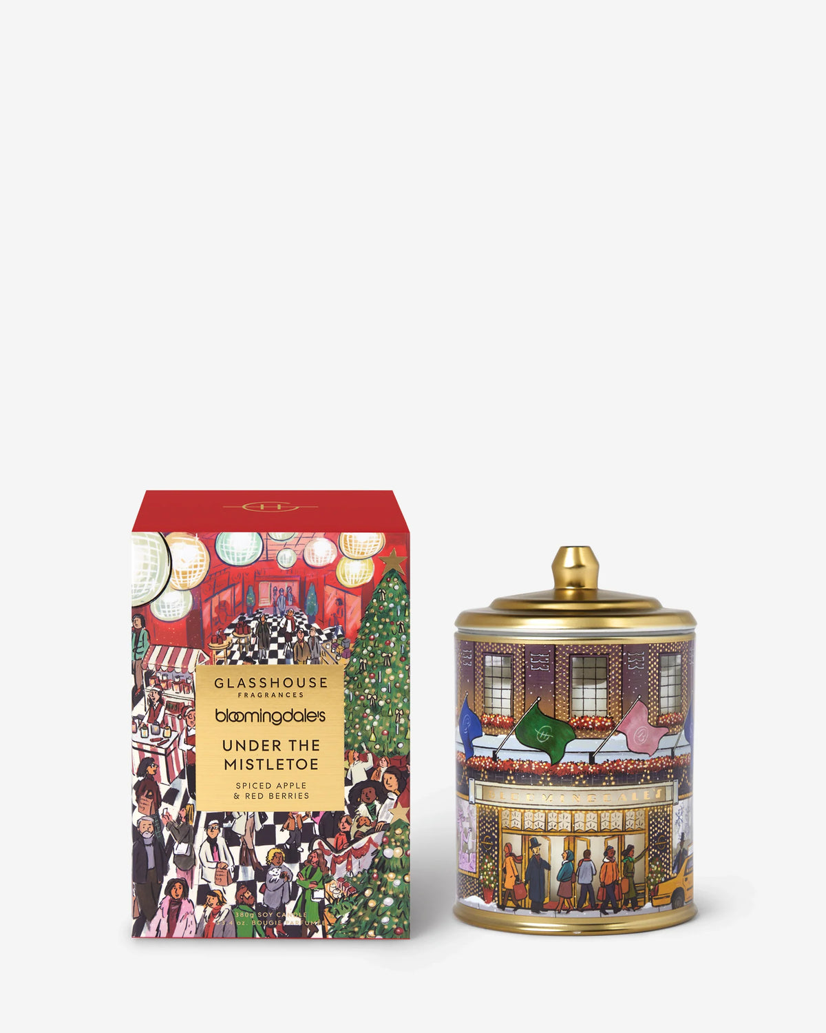 Glasshouse Under The Mistletoe Soy Candle 380g