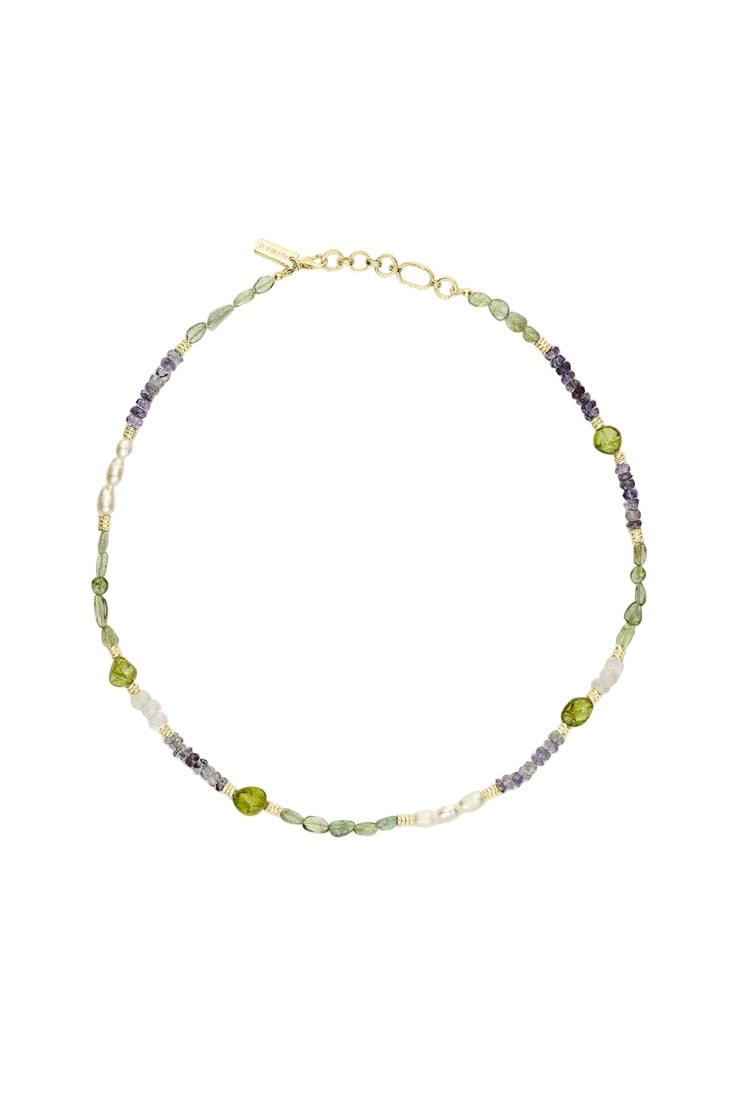 Wren Gold Beaded Necklace