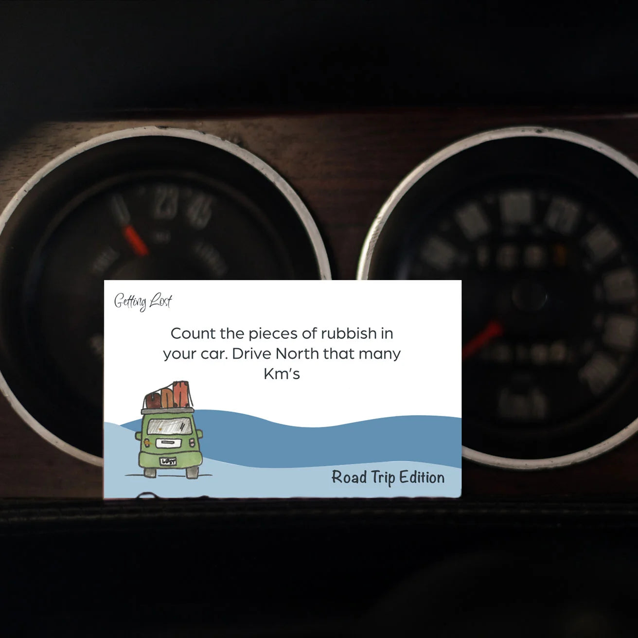 Road Trip Wrapped Suitcase