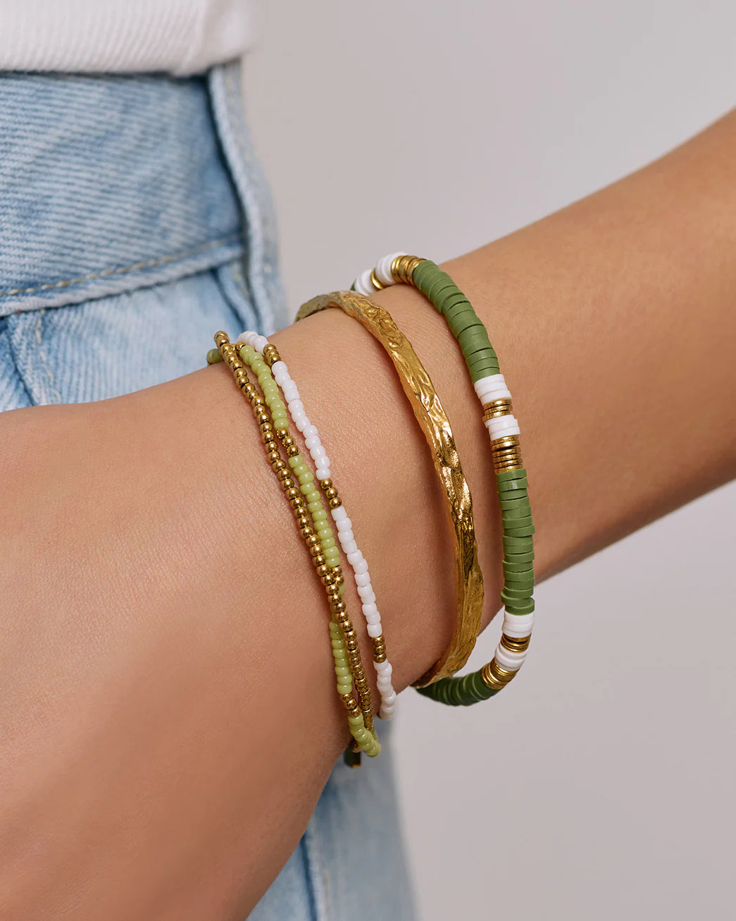 Sunny Gold Bracelet Set - Forrest