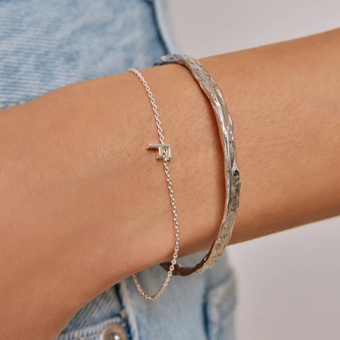 Helios Cuff Silver Bracelet
