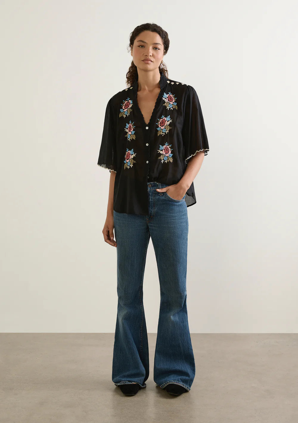 Arabella Blouse - Black