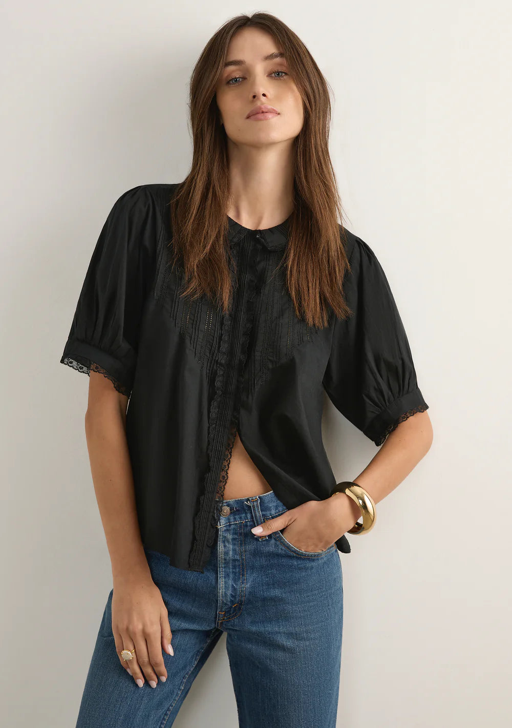 Magdalena Blouse - Black