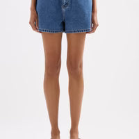 Organic Mom Short - Royal Blue