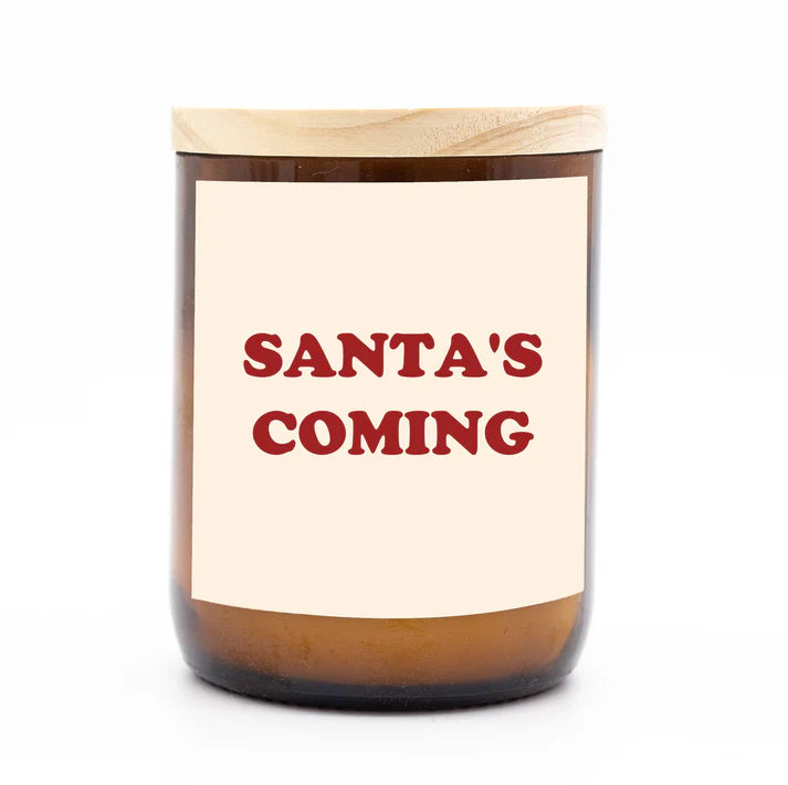 The Commonfolk Candle - Santas Coming