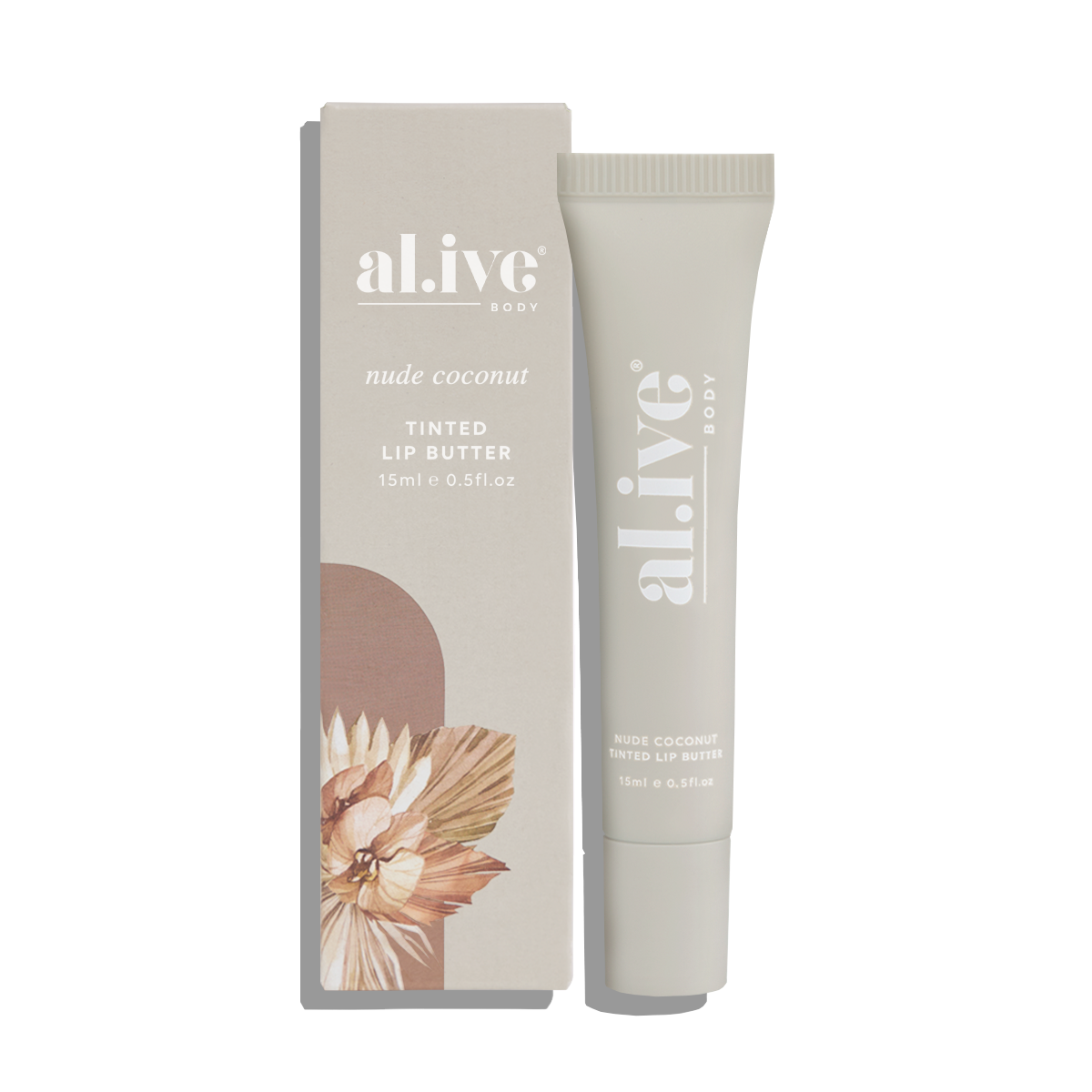 Al.ive Tinted Lip Butter - Nude Coconut