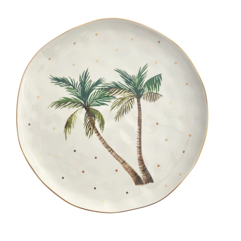 Tropical Palm Plate/26cm