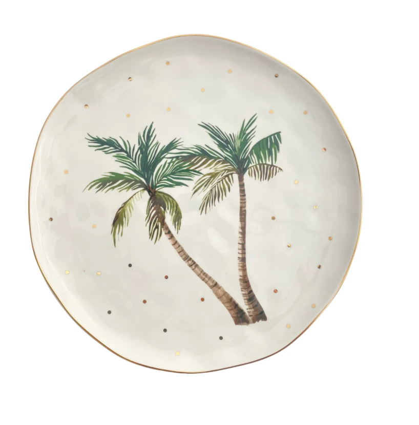 Tropical Palm Plate/26cm