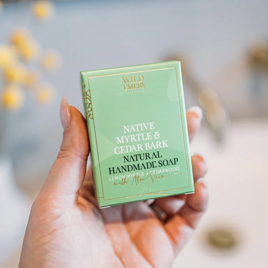 Natural Handmade Soap - Native Myrtle & Cedar Bark
