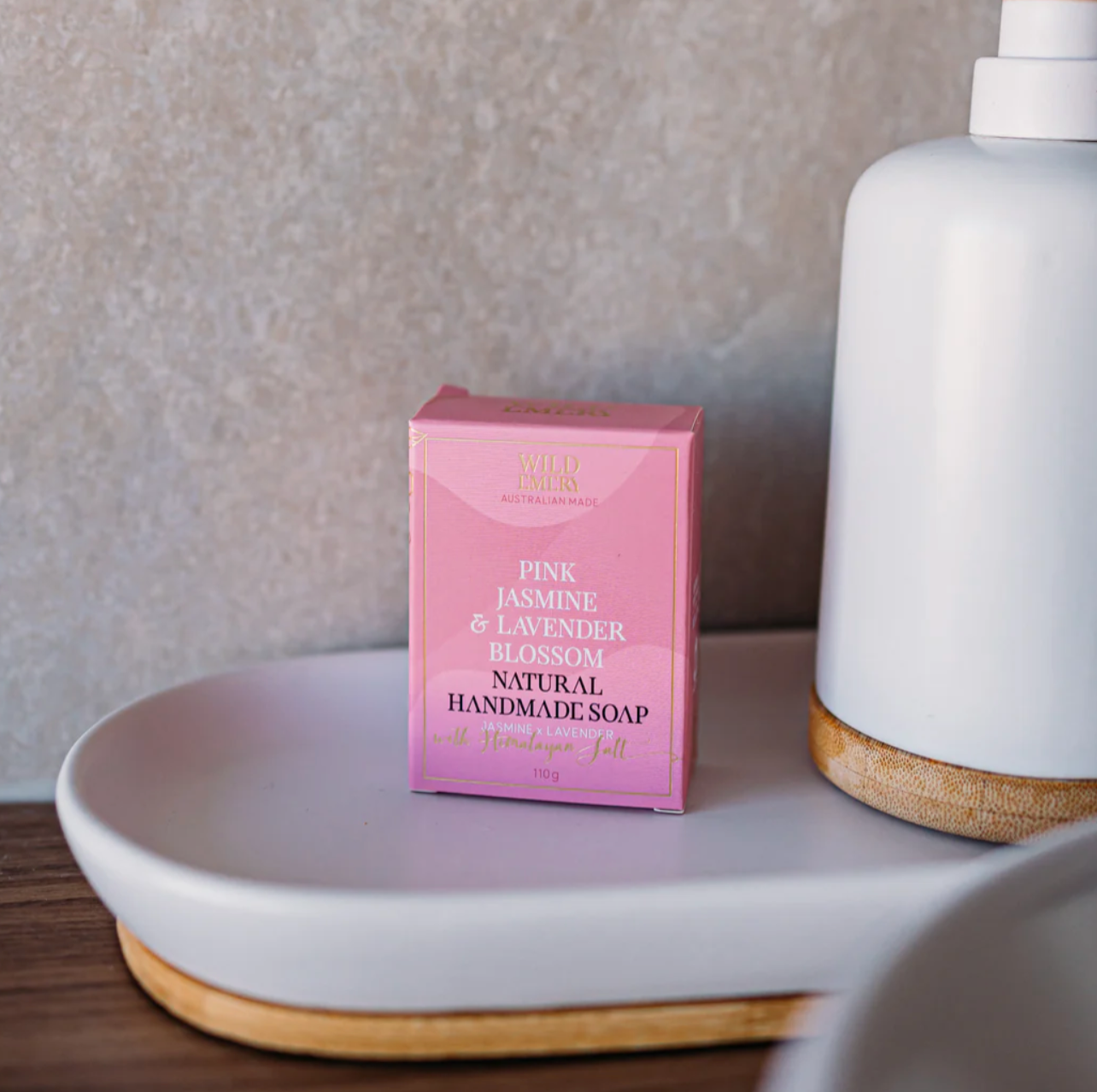 Natural Handmade Soap - Pink Jasmine & Lavender Blossom