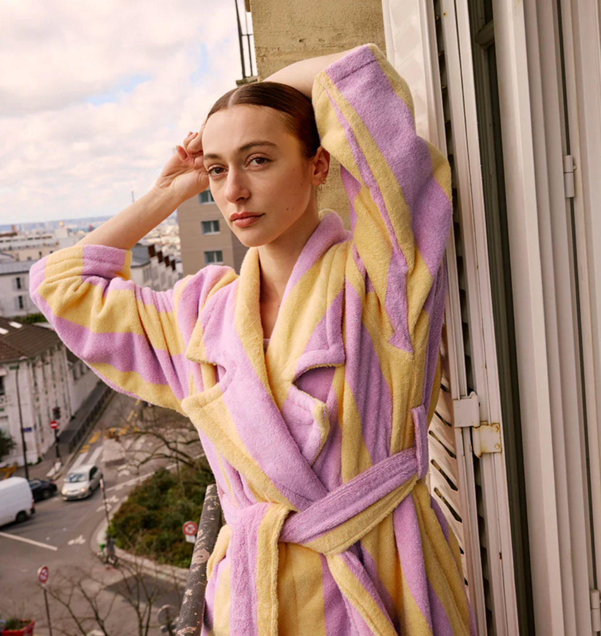 Robe - Sundae Stripes