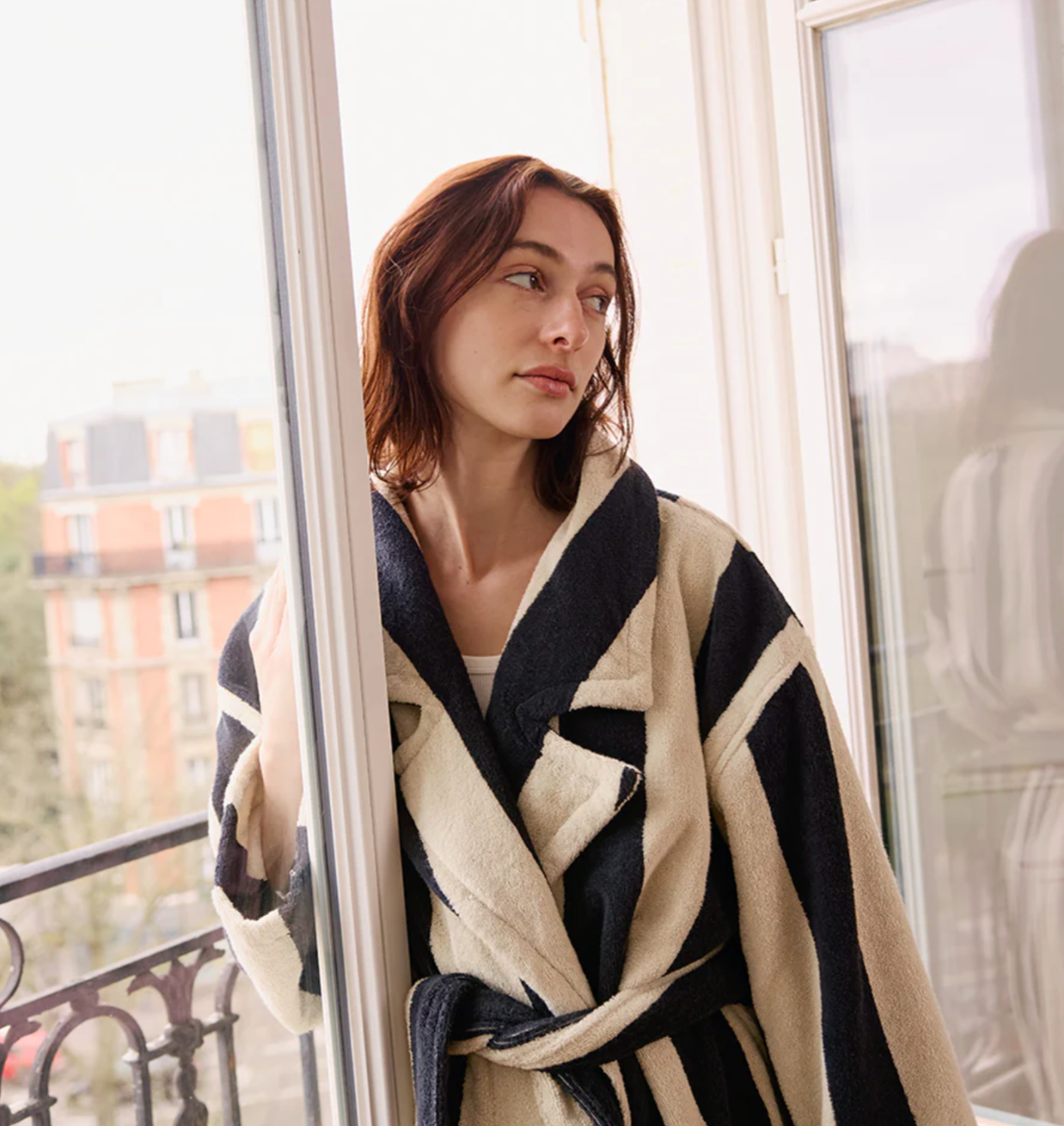 Robe - Vanilla Bean Stripes