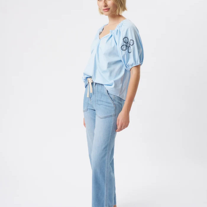 Sofia Pant - Sky Blue