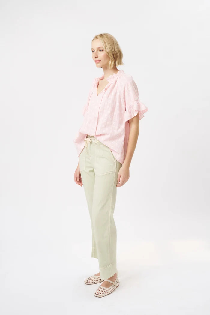 Sofia Pant - Pistachio Green