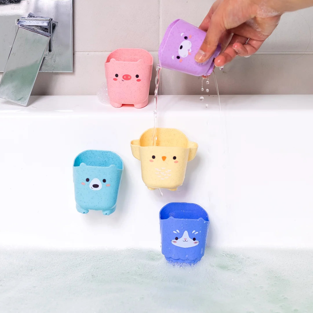Pour & Play - animal Cups