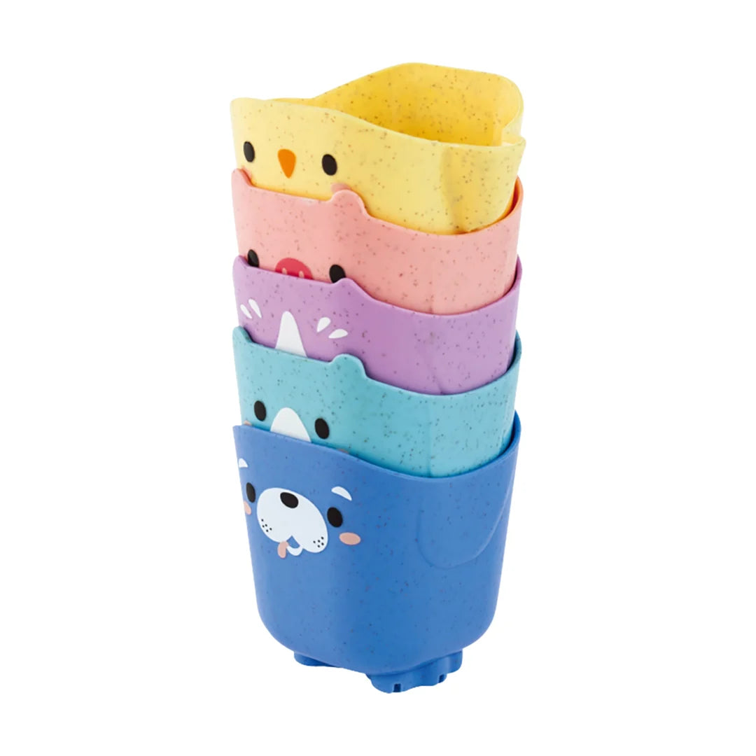 Pour & Play - animal Cups