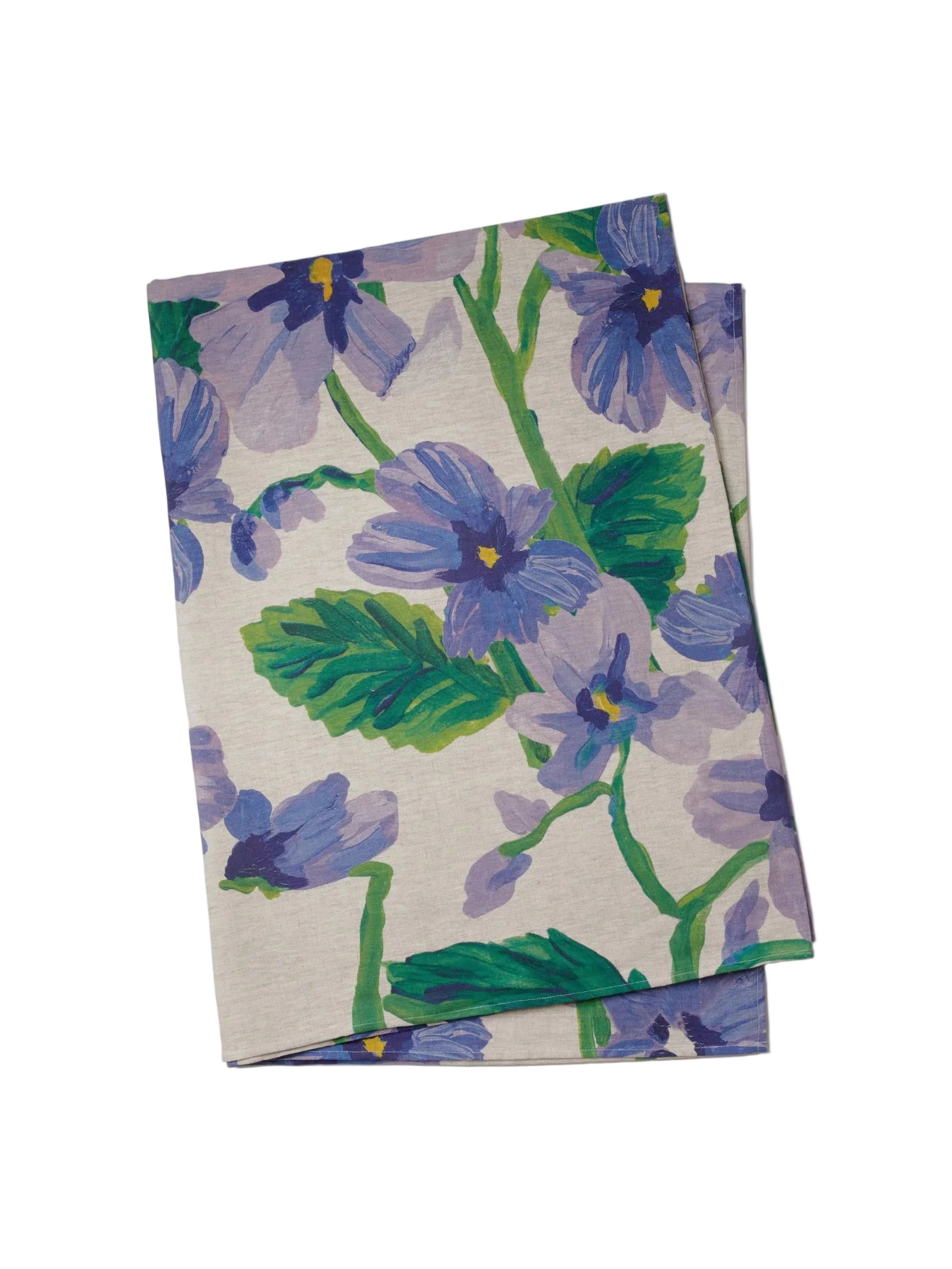 Lilas Blue Tablecloth - Medium