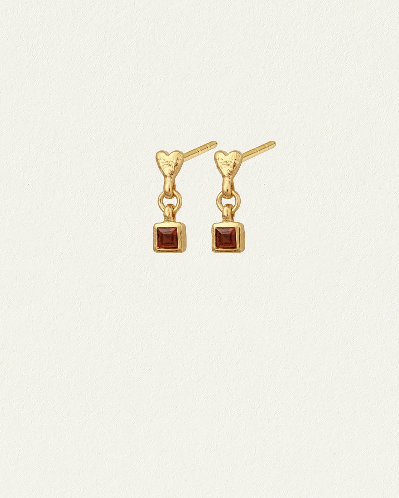 Eros Drop Studs - Gold Vermeil