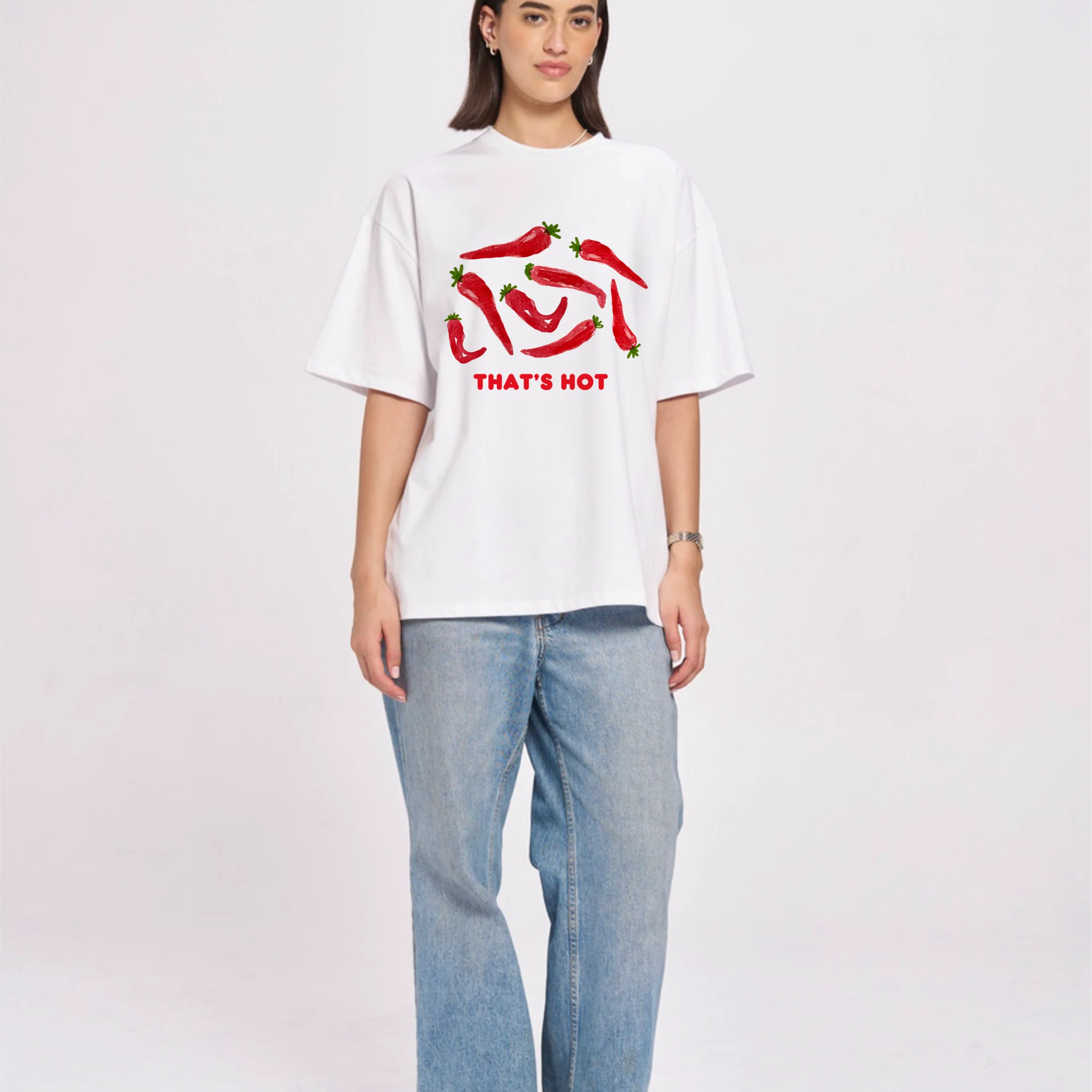 That's Hot Oversized Tee
