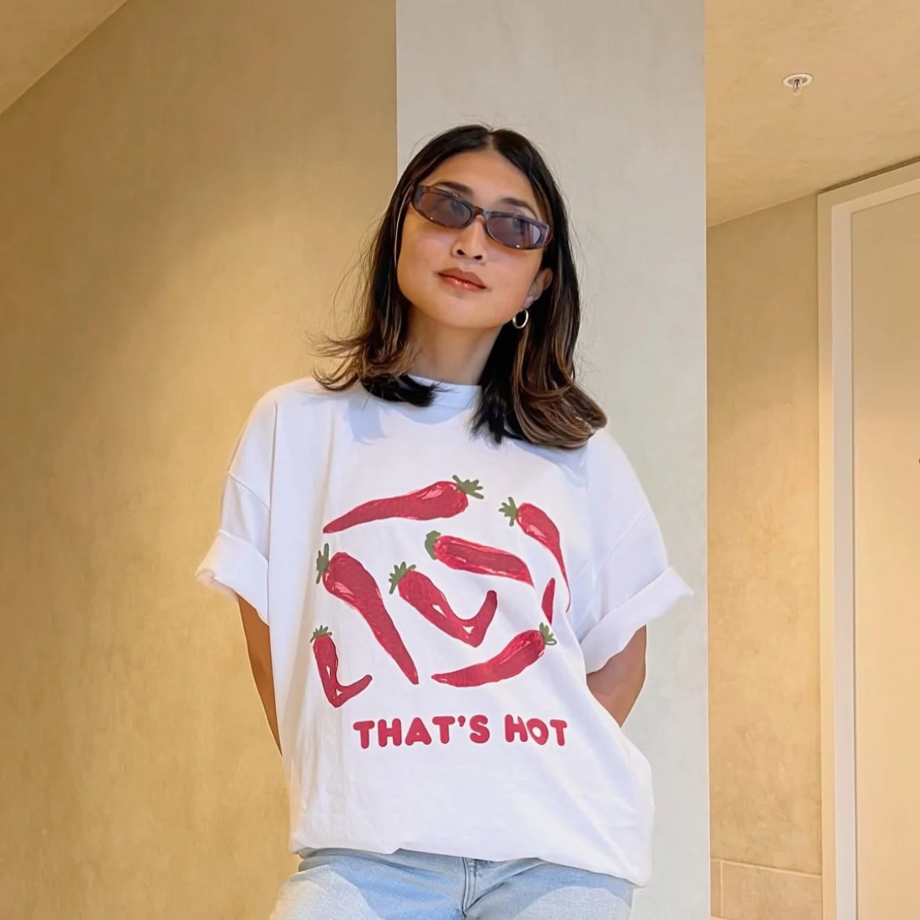 That's Hot Oversized Tee