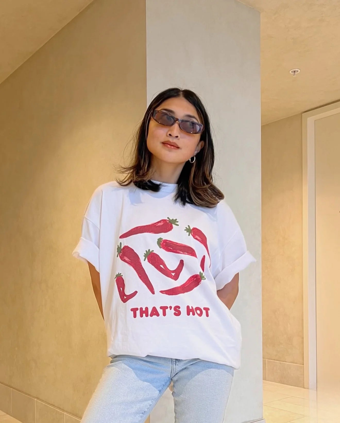 That's Hot Oversized Tee