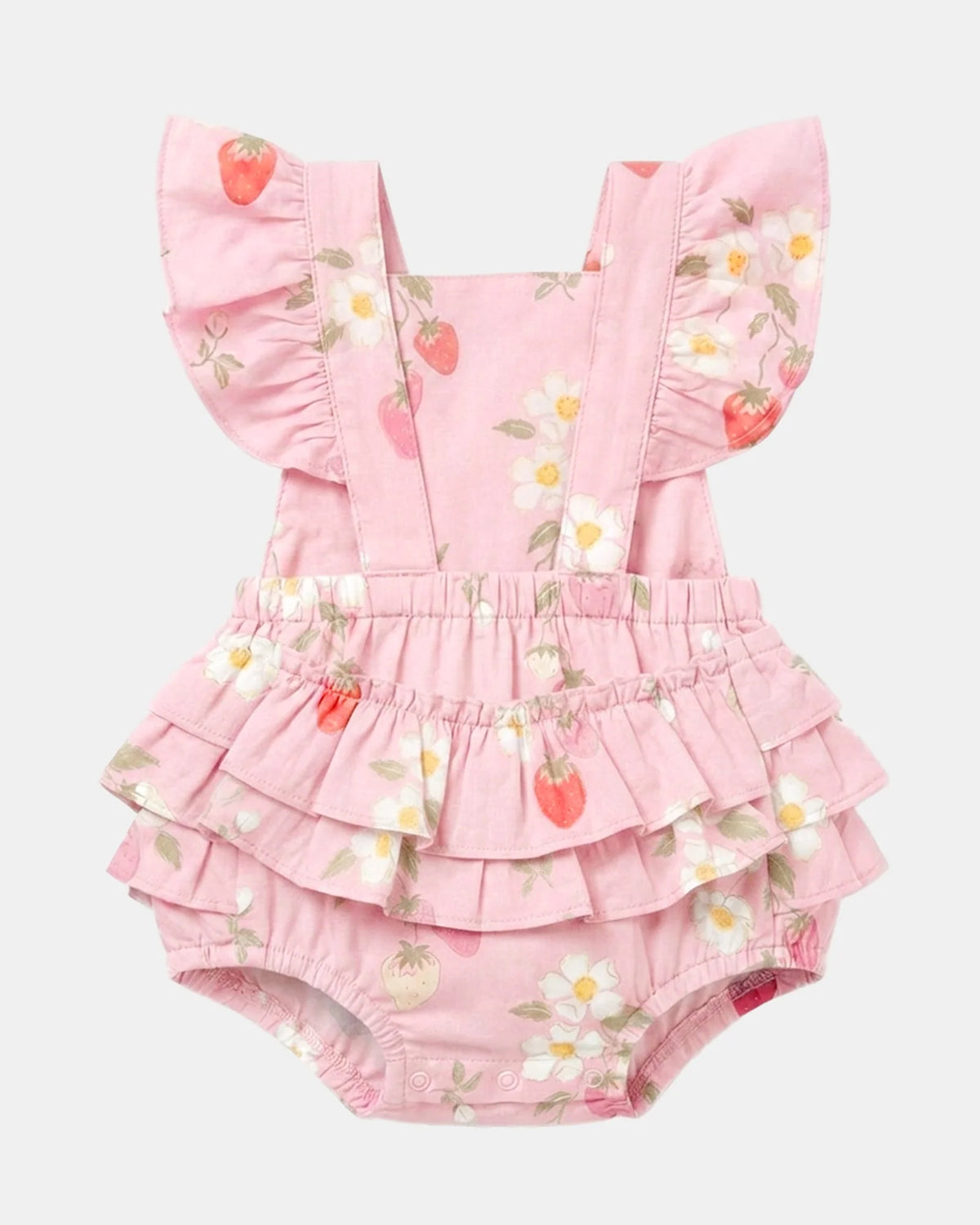 Baby Romper - Strawberry Fields