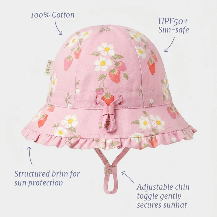 Bell Hat - Strawberry Fields Blossom