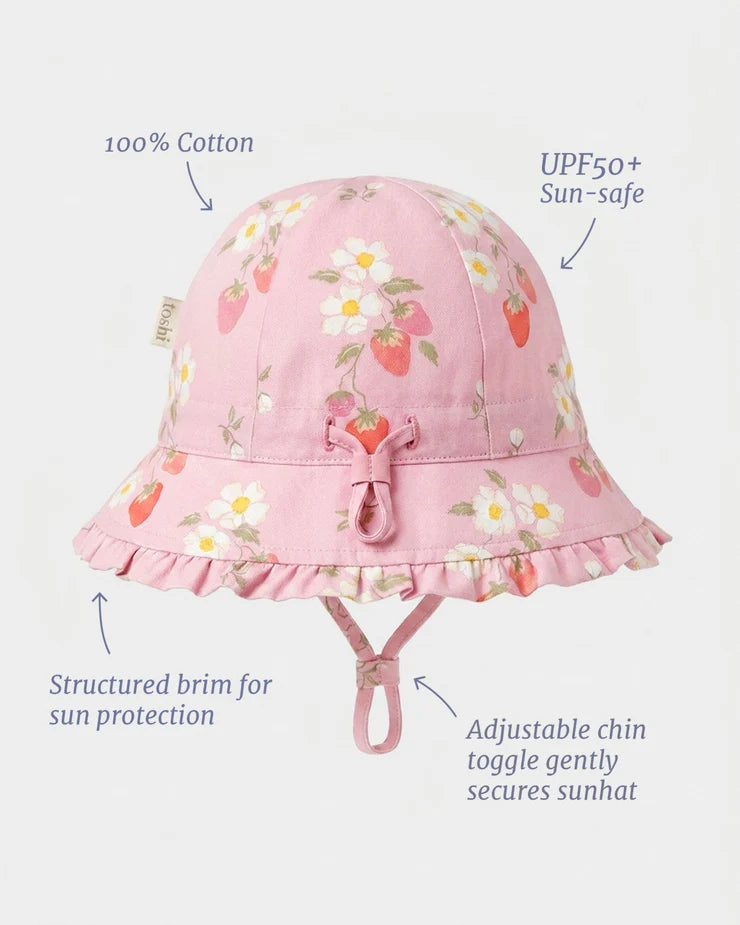 Bell Hat - Strawberry Fields Blossom