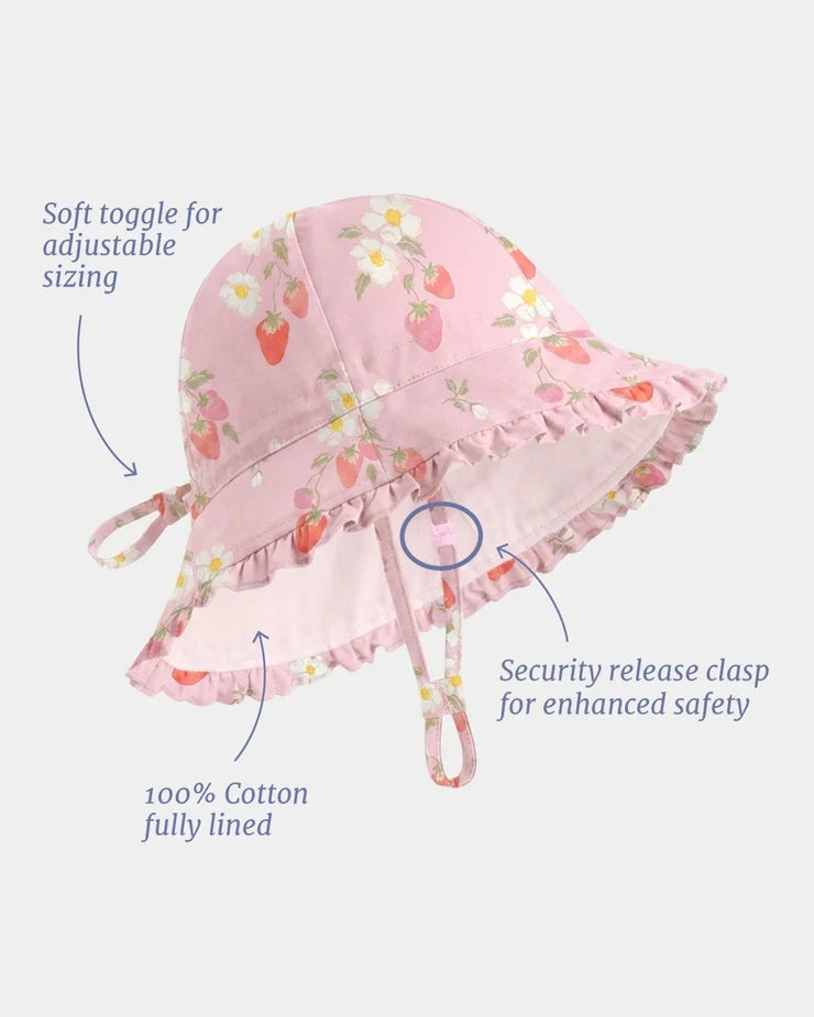 Bell Hat - Strawberry Fields Blossom