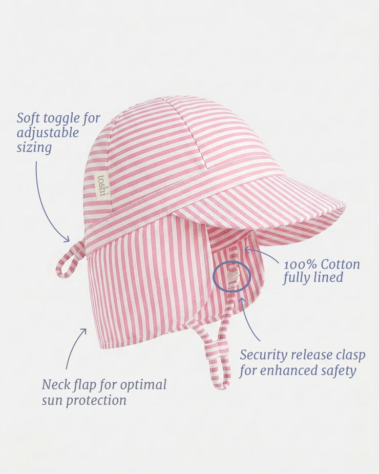 Flap Cap Mini - Blossom
