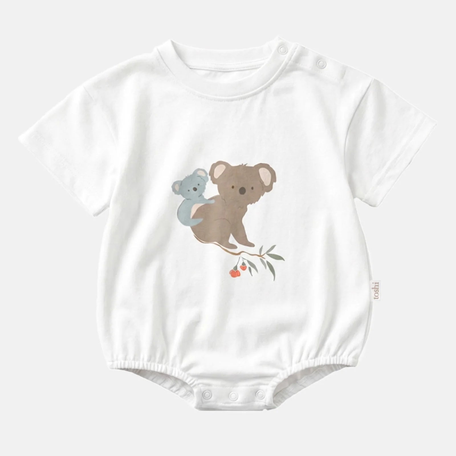 Toshi Onesie S/S Bubble Arcadia Koala
