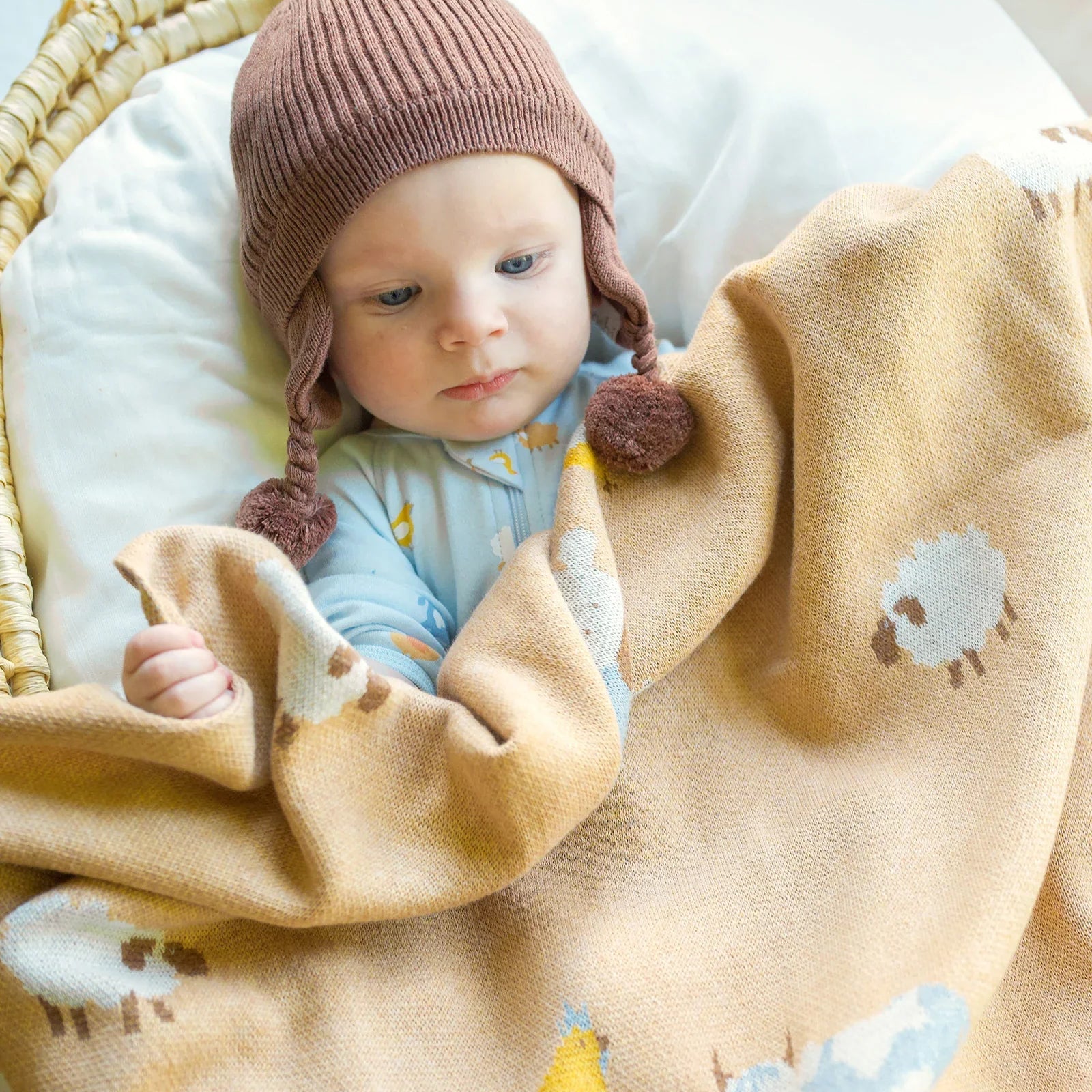 Organic Blanket Mystical / Farm Buddies