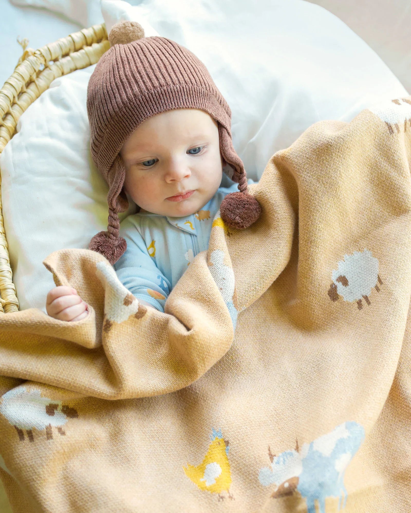 Organic Blanket Mystical / Farm Buddies