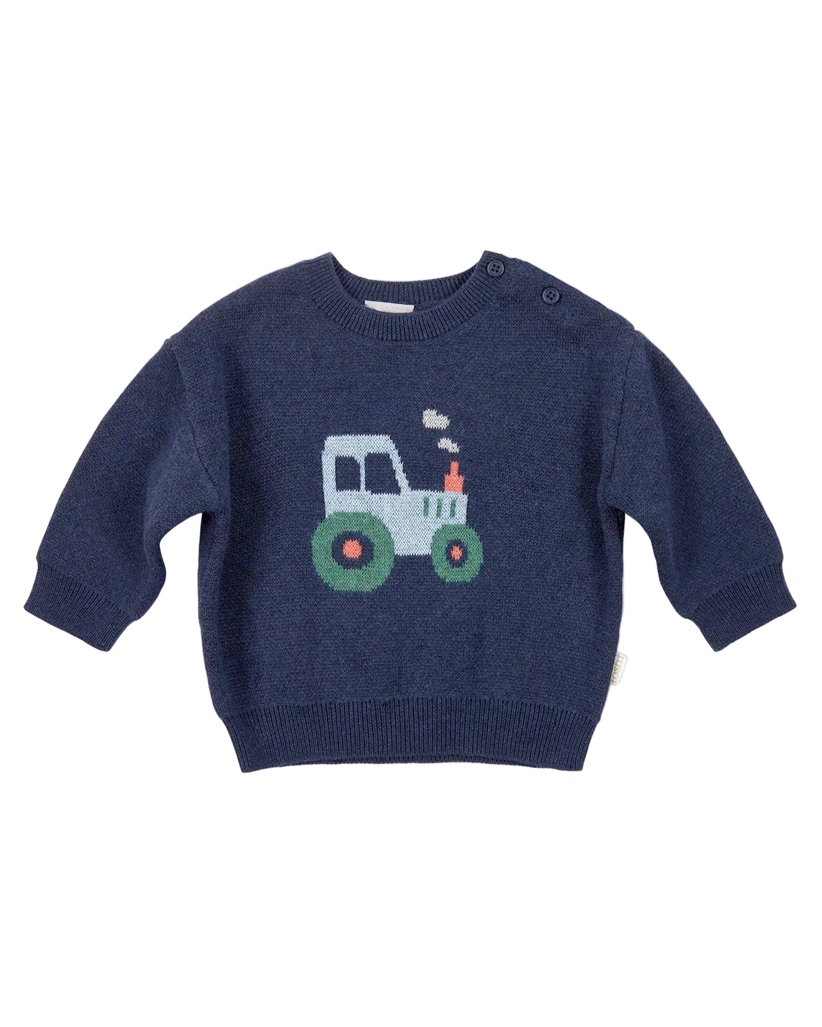 Organic Pullover Mystical / Tiny Tractors
