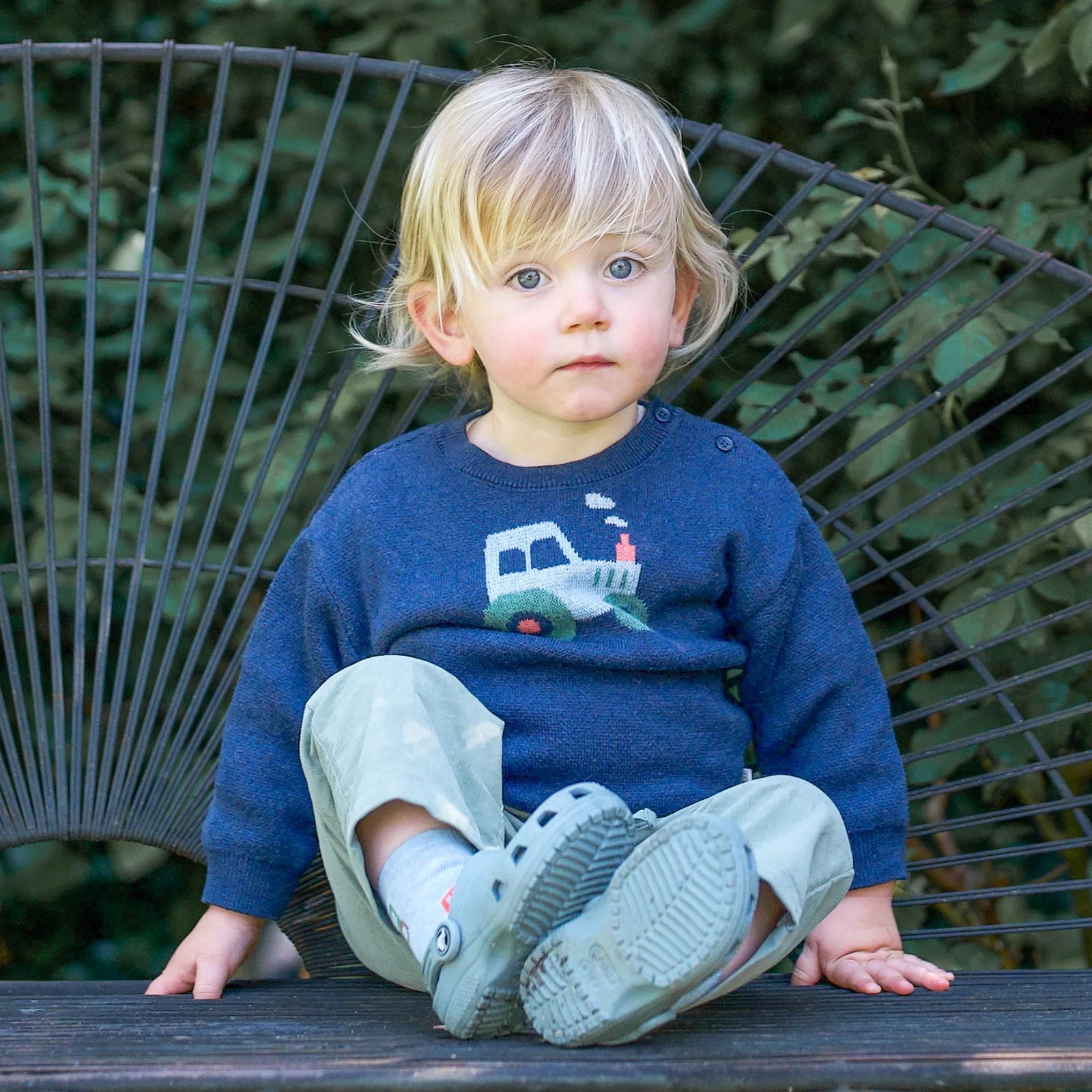Organic Pullover Mystical / Tiny Tractors