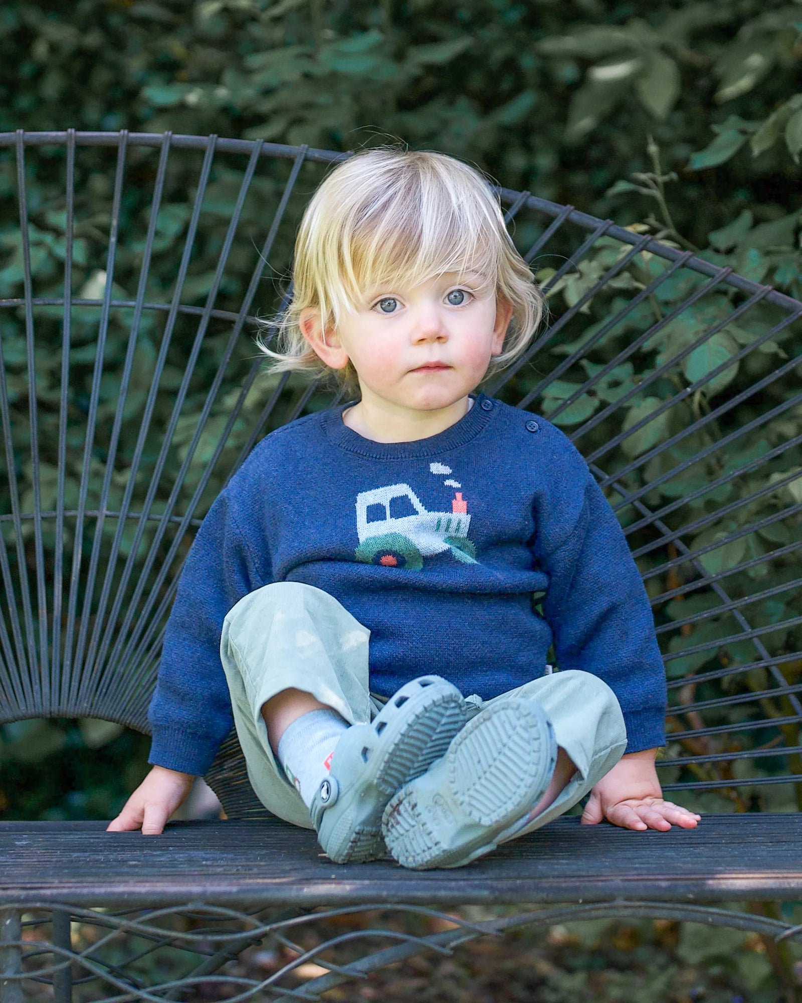 Organic Pullover Mystical / Tiny Tractors